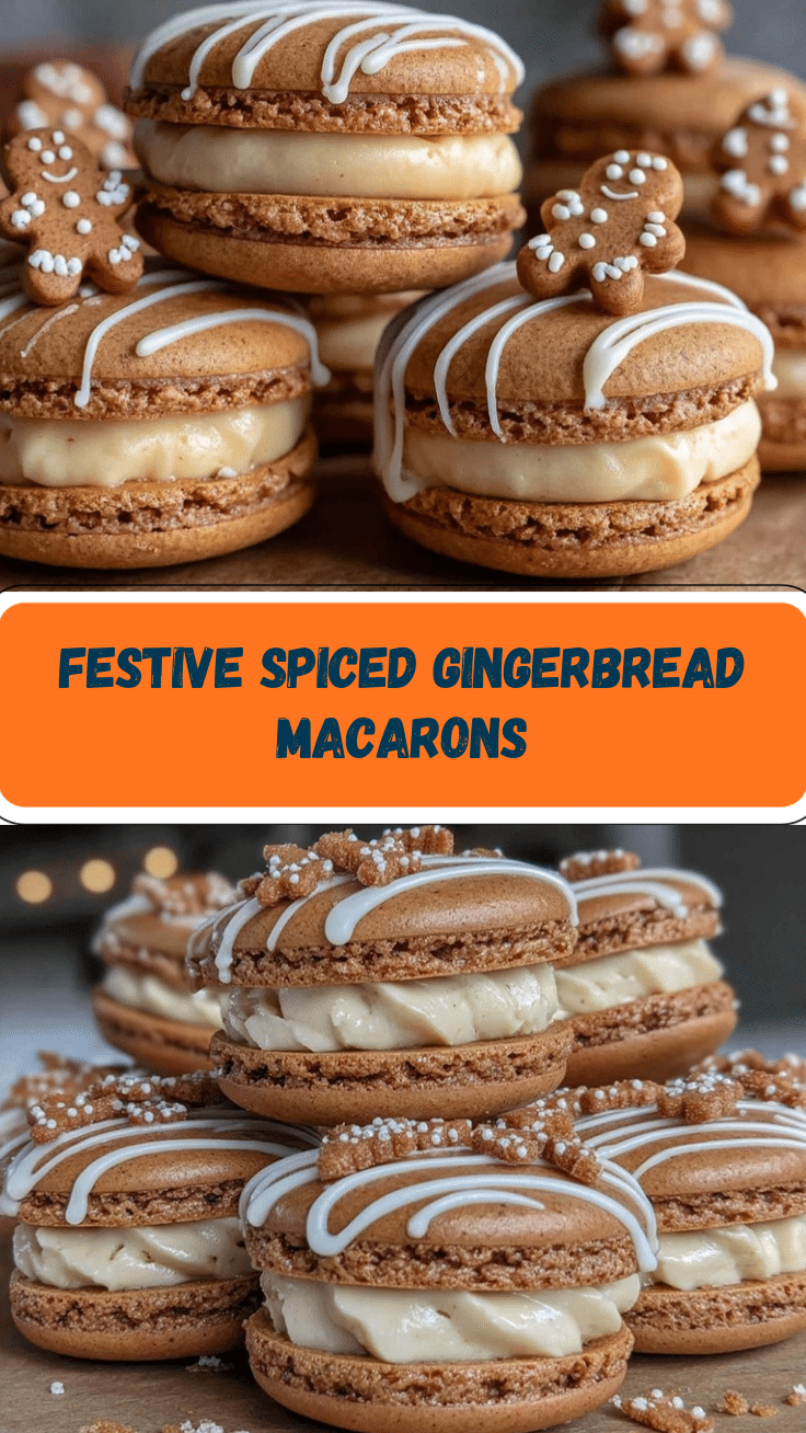 gingerbread macarons recipe