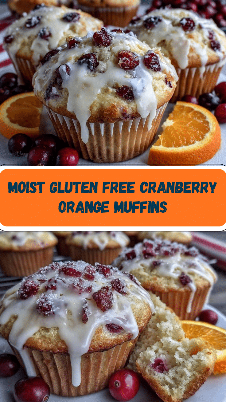 gluten free cranberry orange muffins recipe