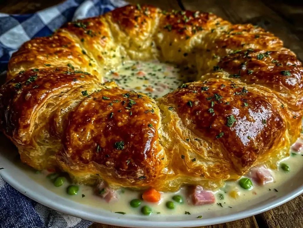 ham pot pie - featured image