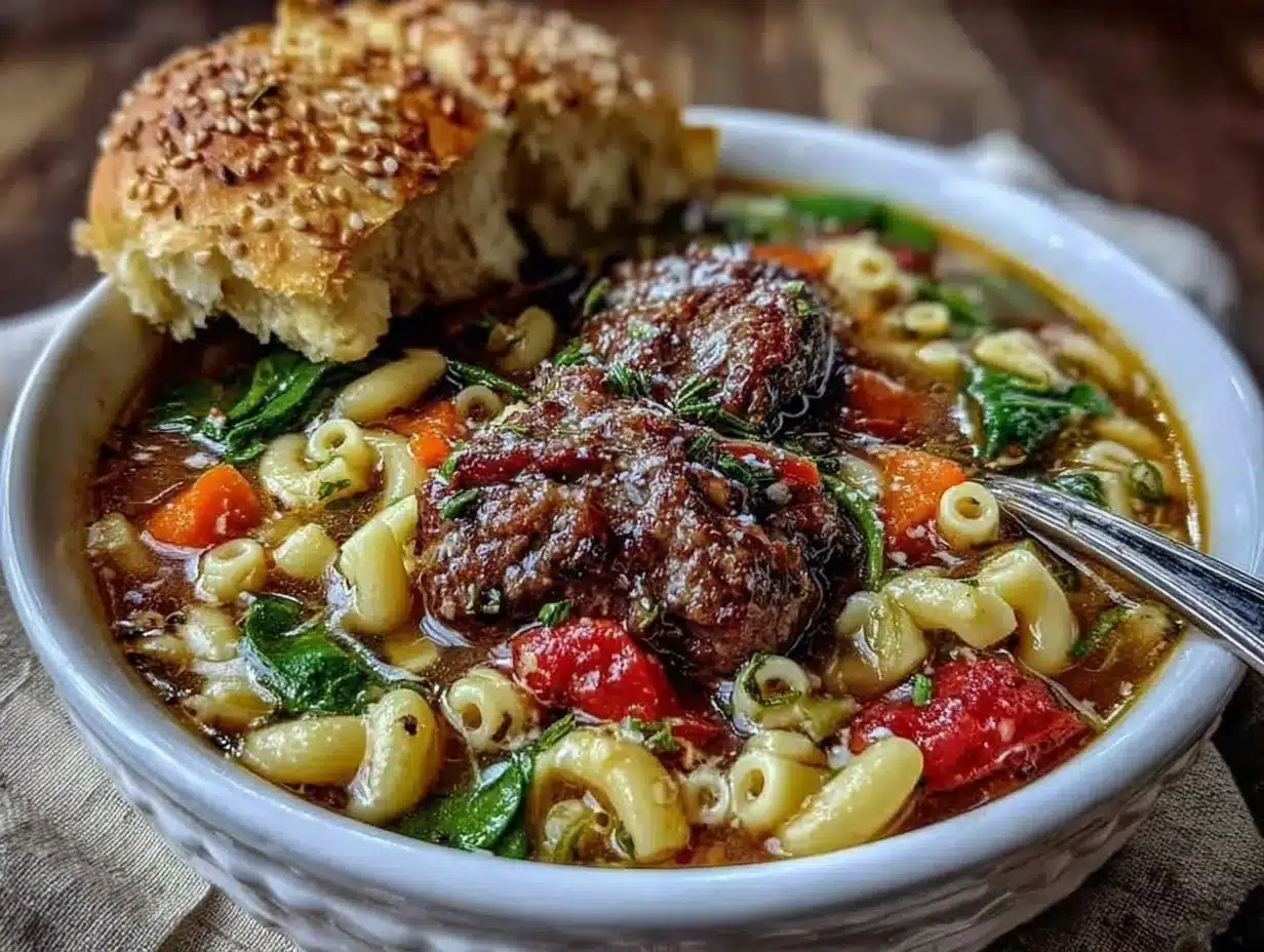 Italian Sausage Soup preparation steps