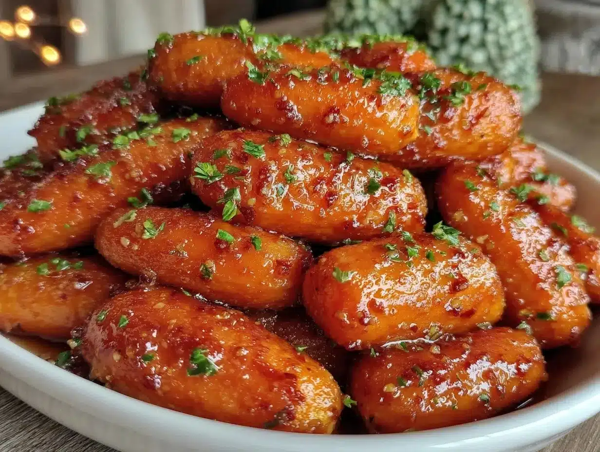 maple brown sugar glazed carrots preparation steps