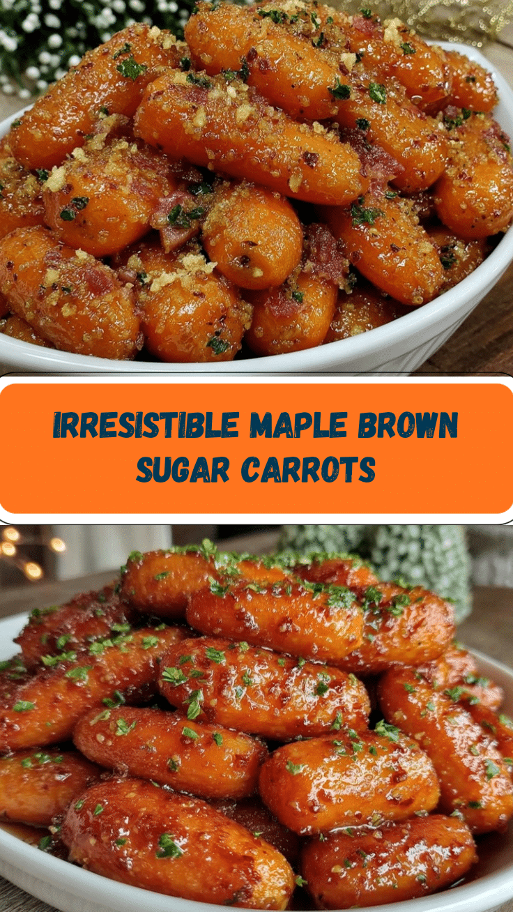 maple brown sugar glazed carrots recipe