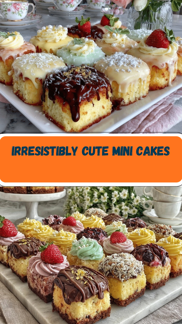 mini cakes recipe recipe