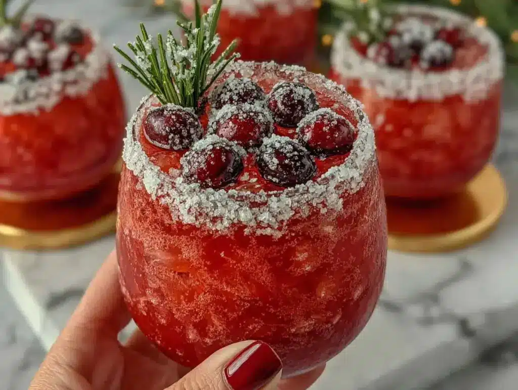 mistletoe margarita - featured image