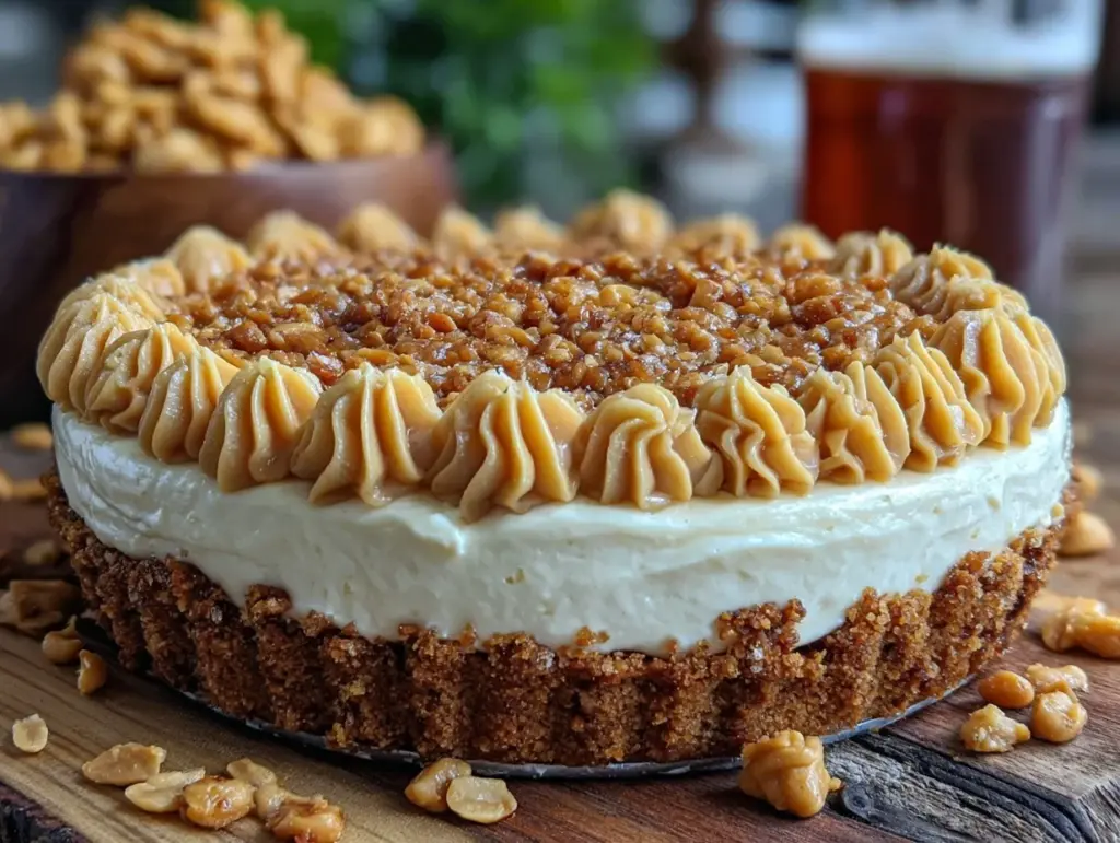 peanut butter cream pie - featured image