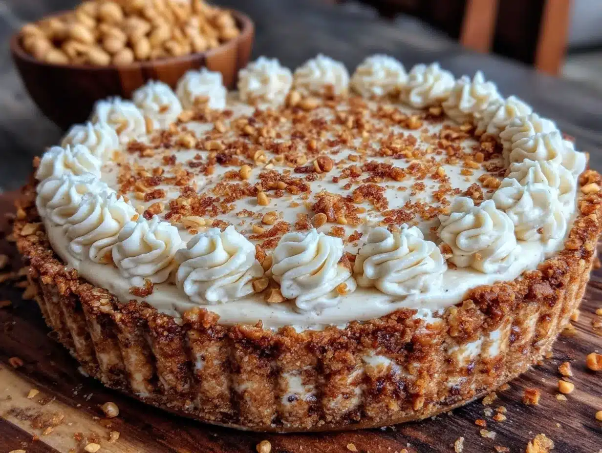 peanut butter cream pie preparation steps