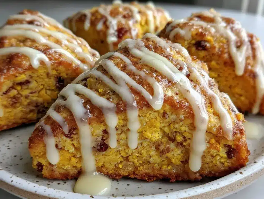 pumpkin cinnamon scones - featured image