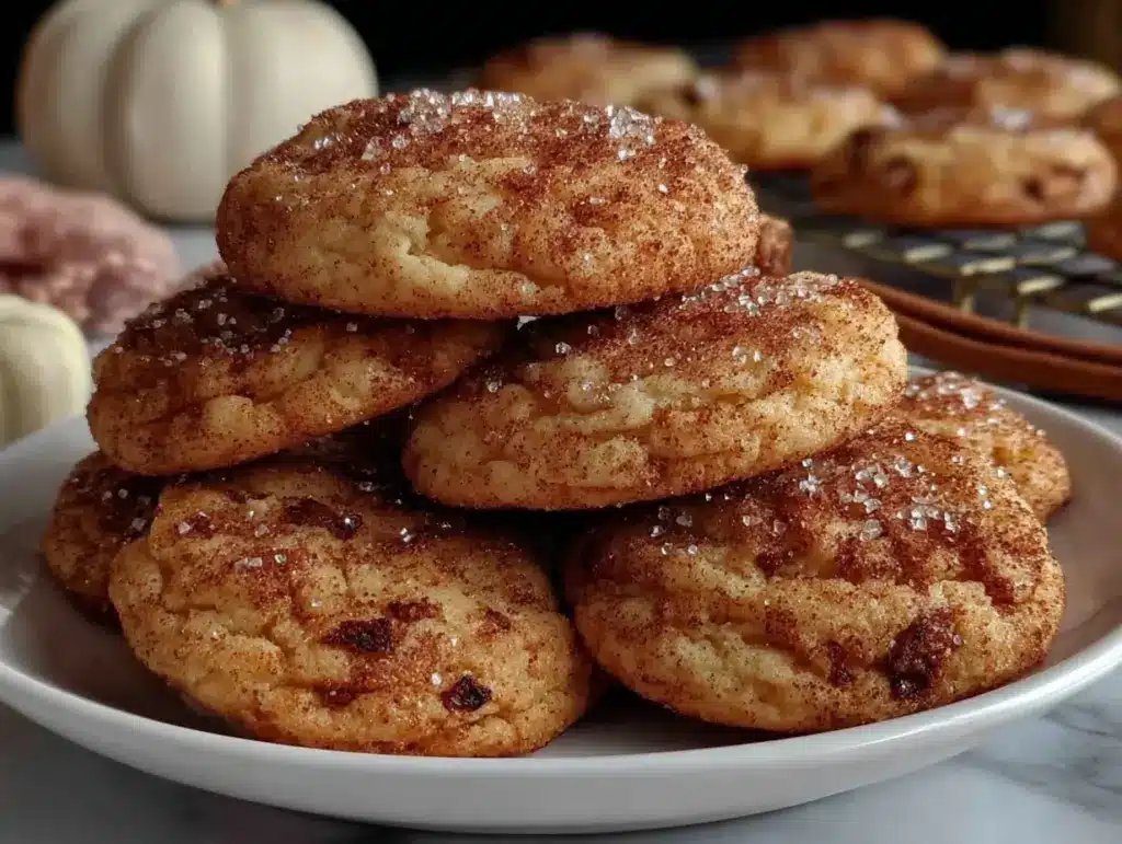 Pumpkin-Doodle Snickerdoodle Cookies - featured image