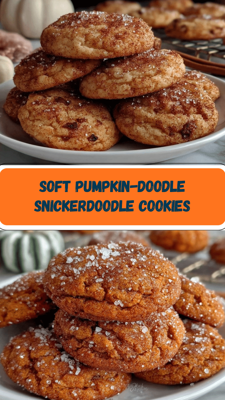 Pumpkin-Doodle Snickerdoodle Cookies recipe