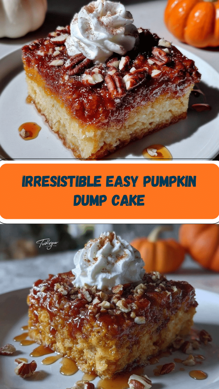 pumpkin dump cake recipe