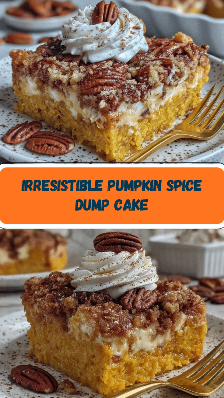 Pumpkin Dump Cake recipe