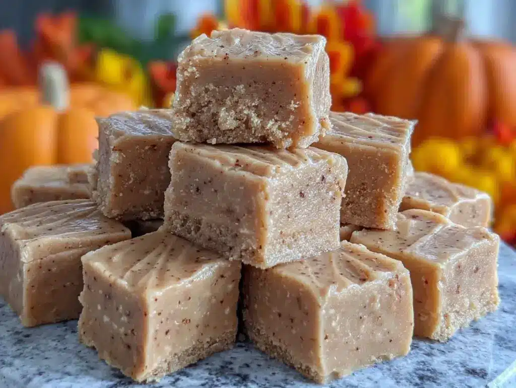 pumpkin fudge squares - featured image