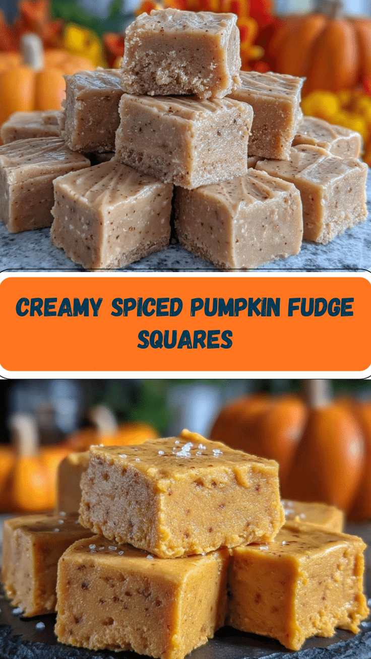 pumpkin fudge squares recipe