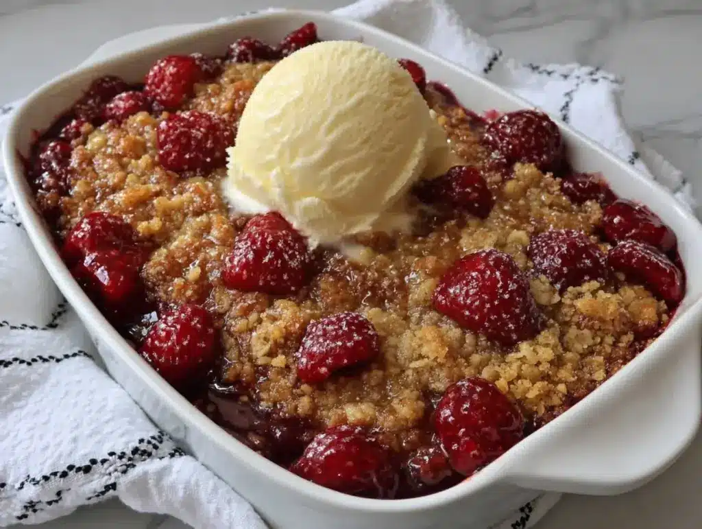 raspberry crisp - featured image