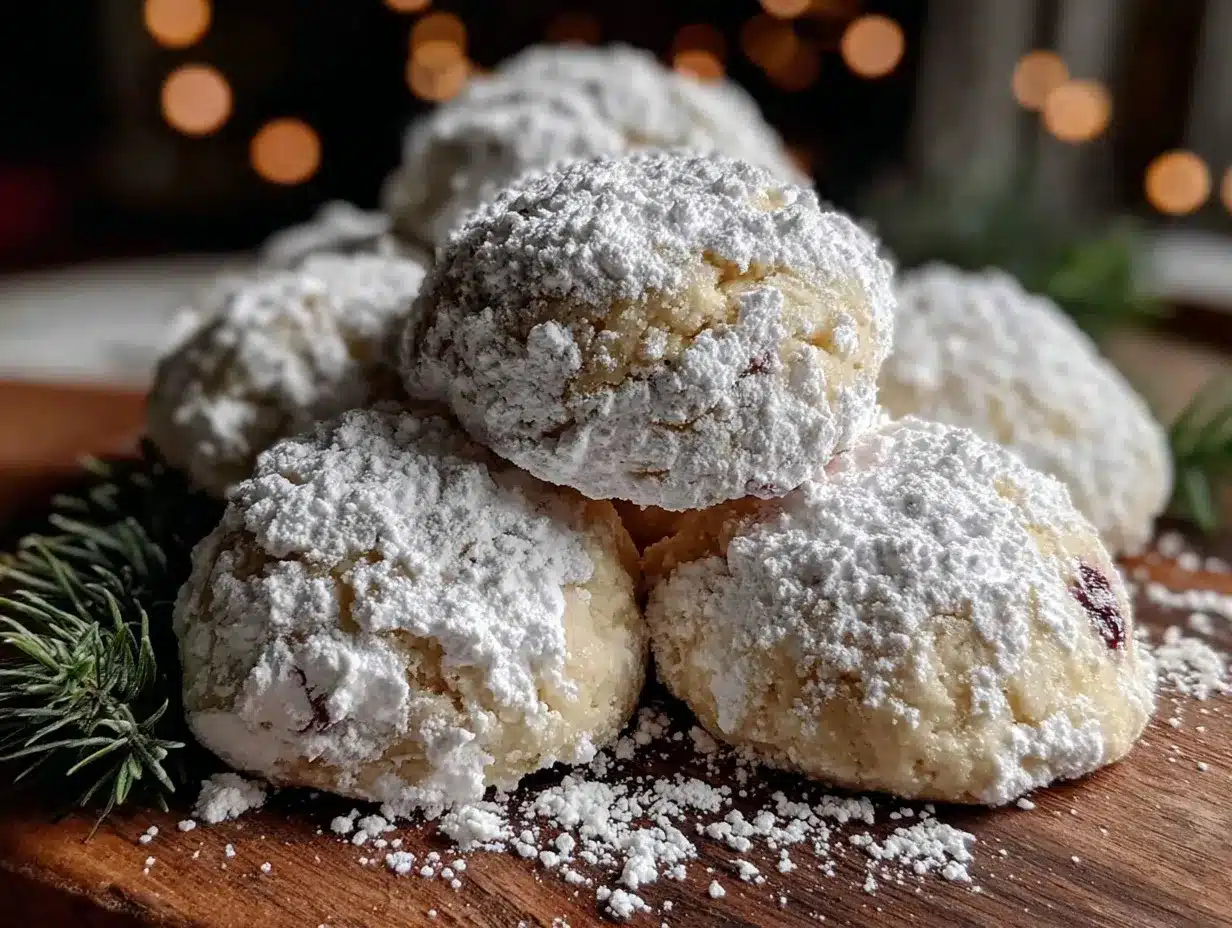snowball cookies preparation steps