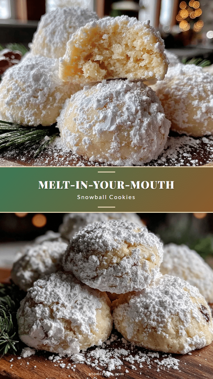 snowball cookies recipe