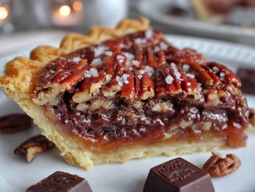 Texas Chocolate Pecan Pie - featured image