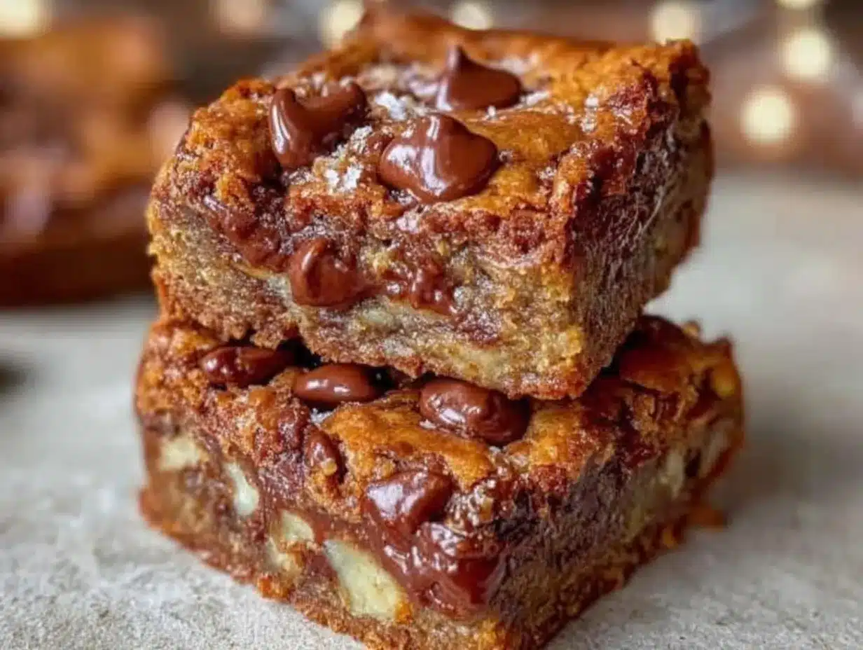 Toll House Pie Bars preparation steps