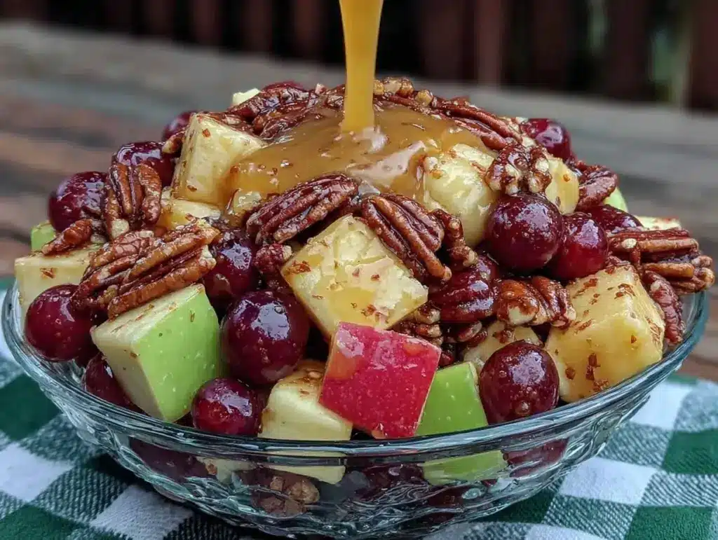 apple fruit salad recipe - featured image