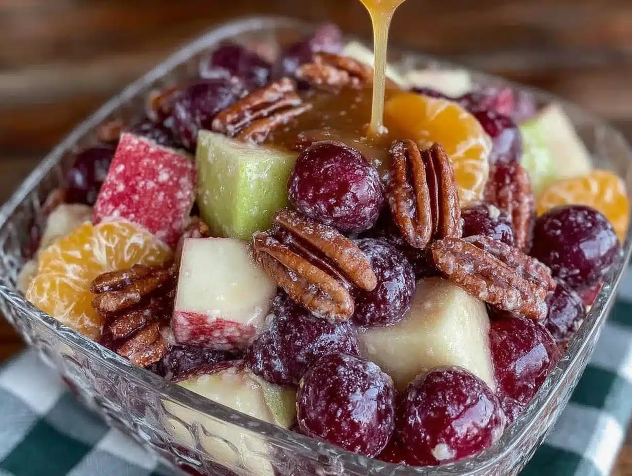 apple fruit salad recipe preparation steps