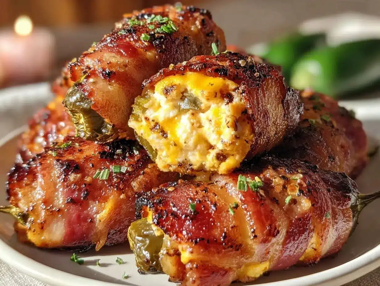 bacon wrapped jalapeno poppers preparation steps