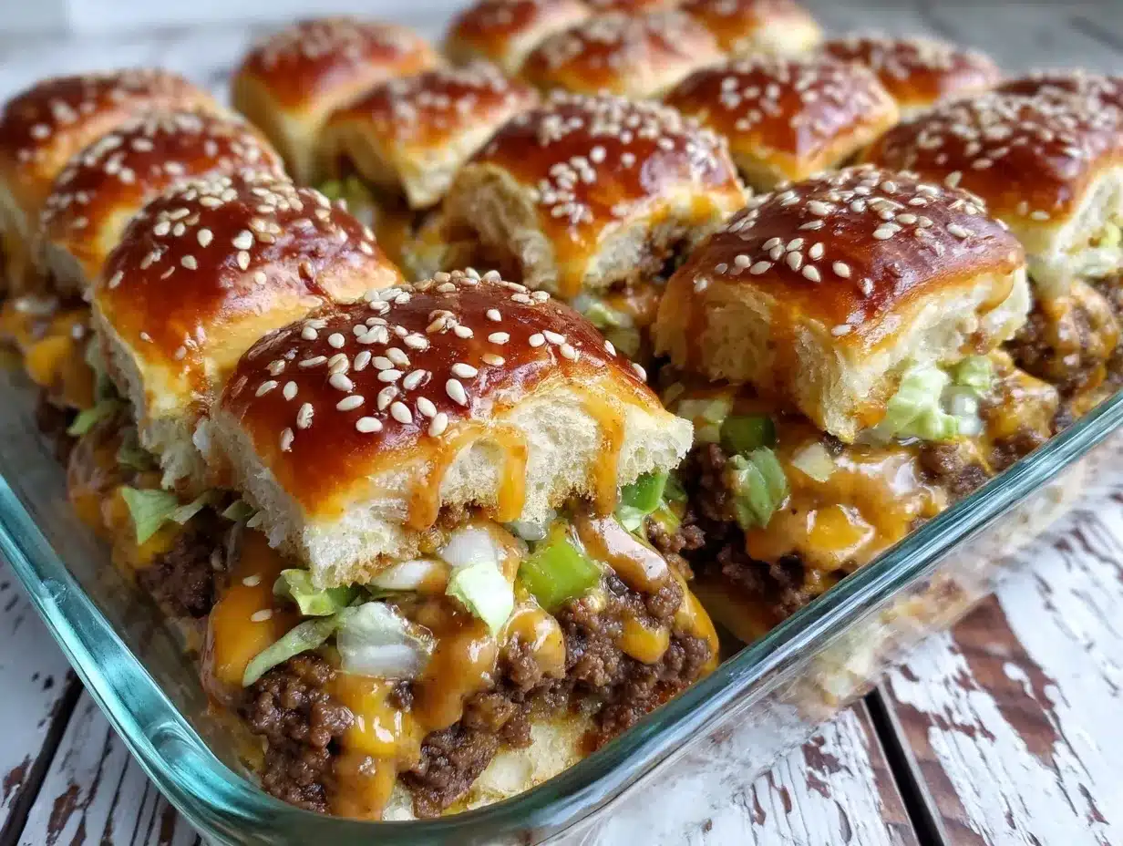 Big Mac Sliders preparation steps