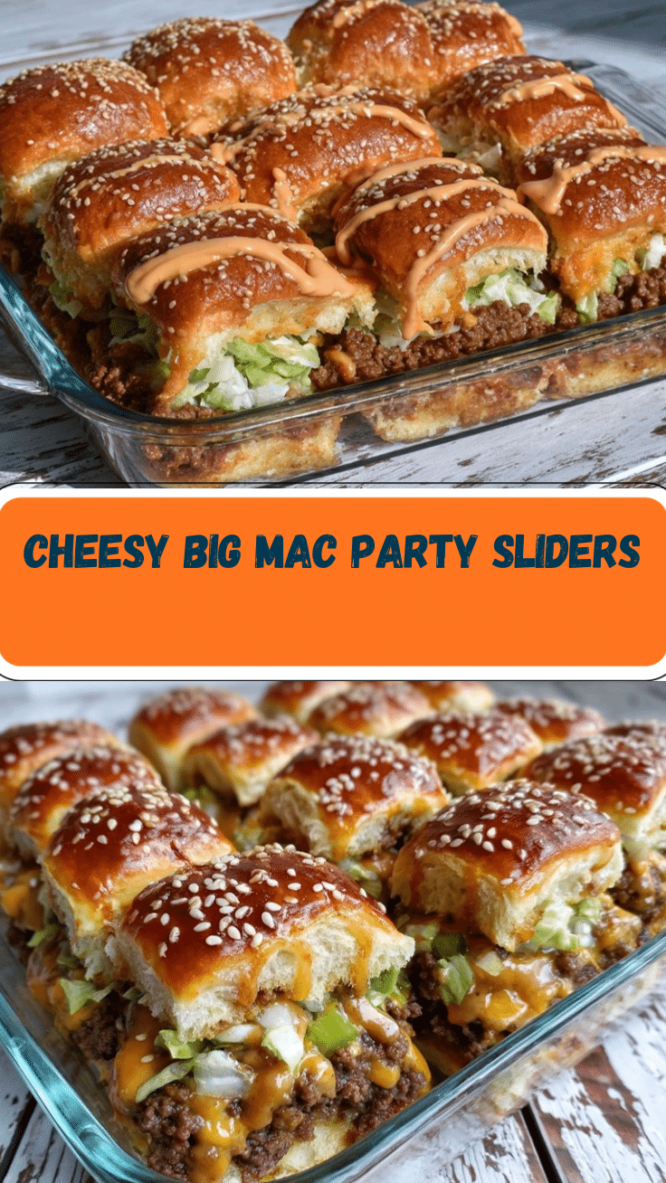 Big Mac Sliders recipe