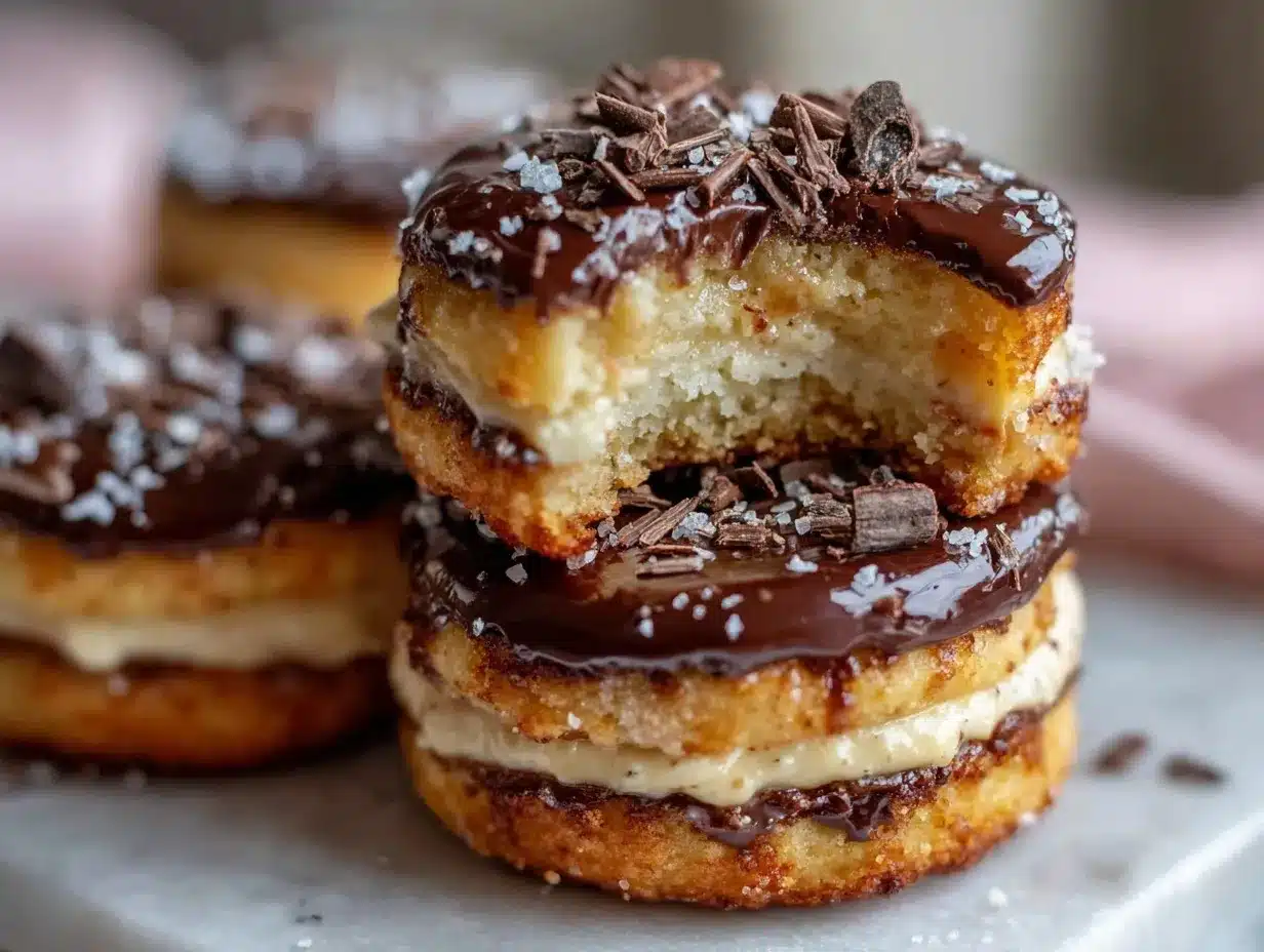 Boston Cream Pie Cookies preparation steps