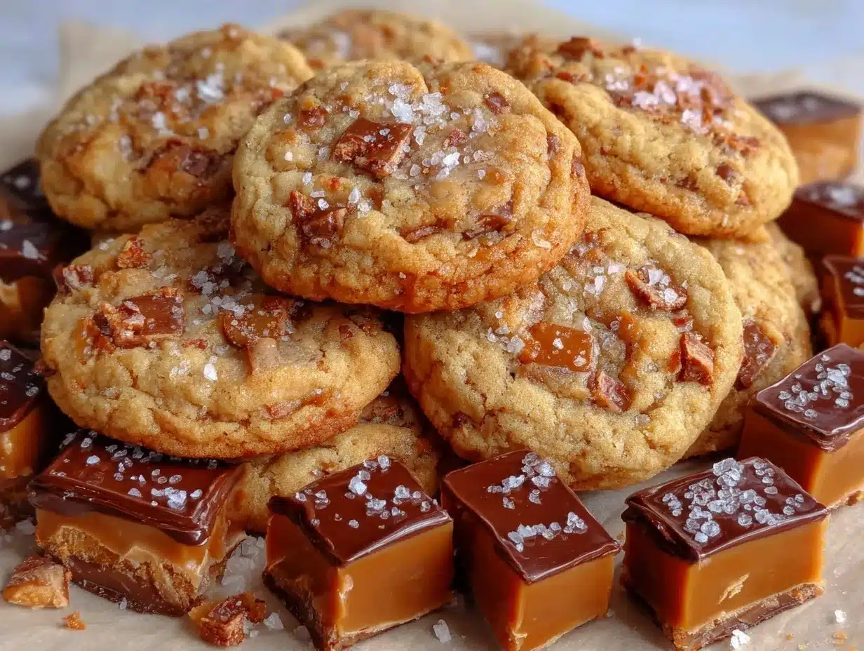 brown butter toffee cookies preparation steps