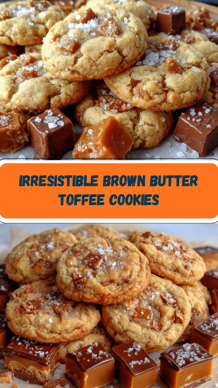 brown butter toffee cookies recipe