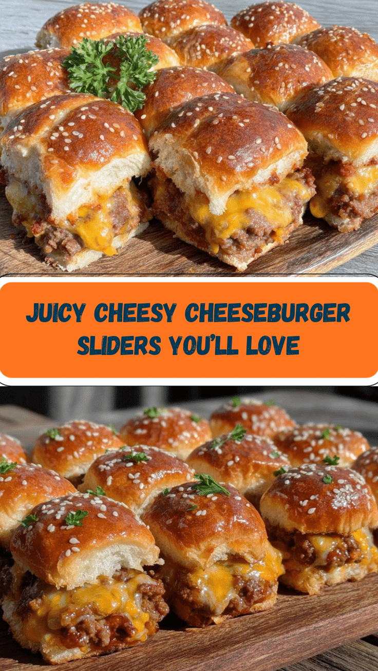 cheeseburger sliders recipe