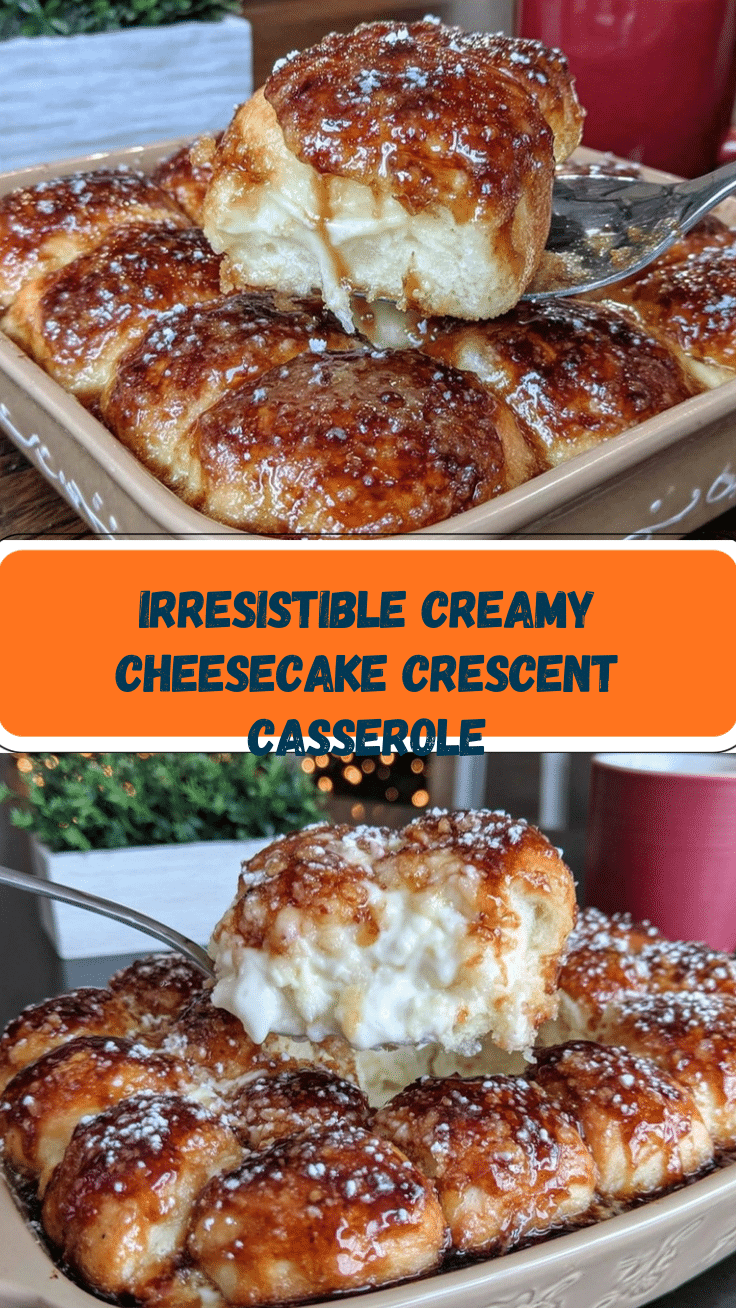 cheesecake crescent rolls casserole recipe