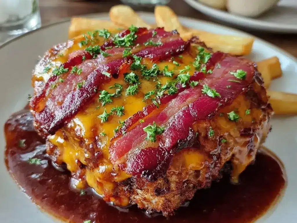 Cowboy BBQ Bacon Cheddar Chicken - featured image