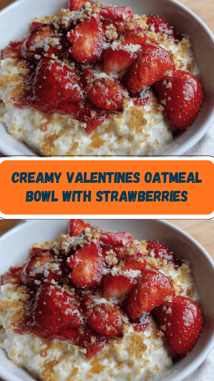 cozy valentines oatmeal bowl recipe