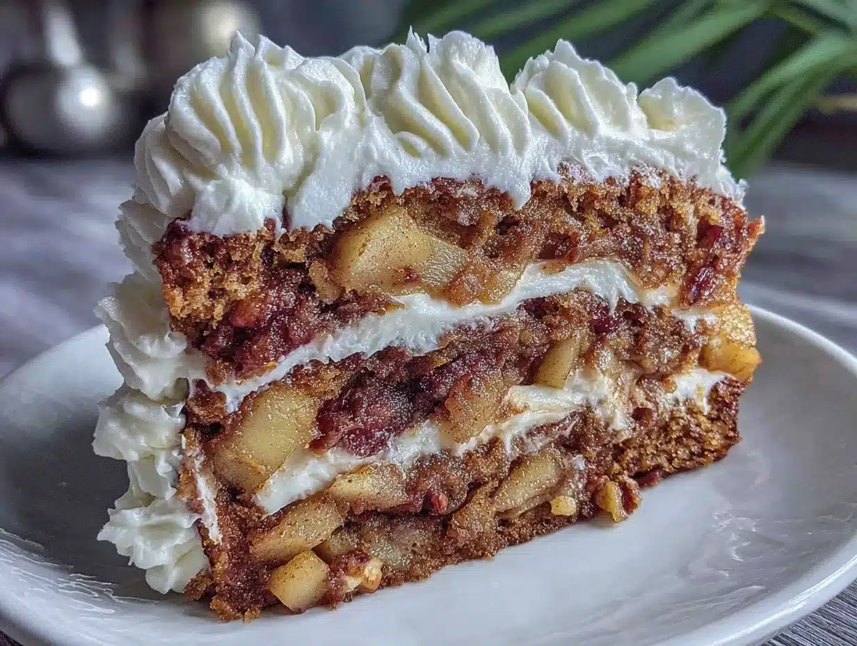 creamy apple cake preparation steps