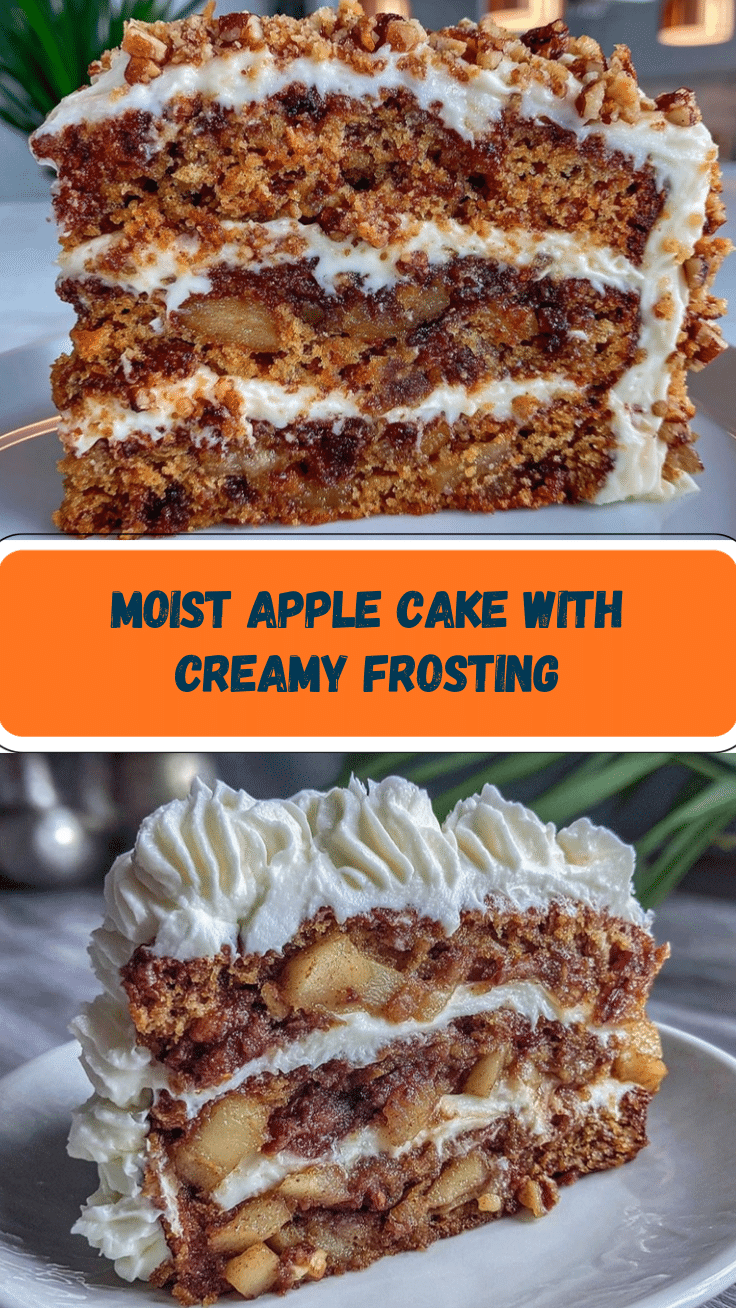 creamy apple cake recipe