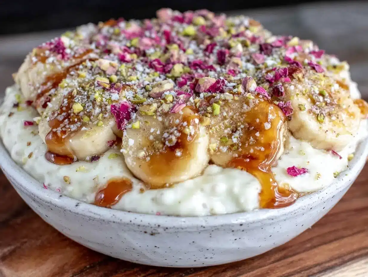 creamy greek yogurt bowl preparation steps