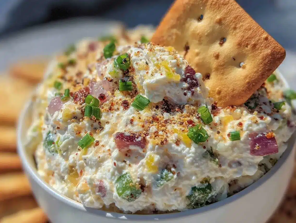 Creamy Grinder Feta Dip preparation steps