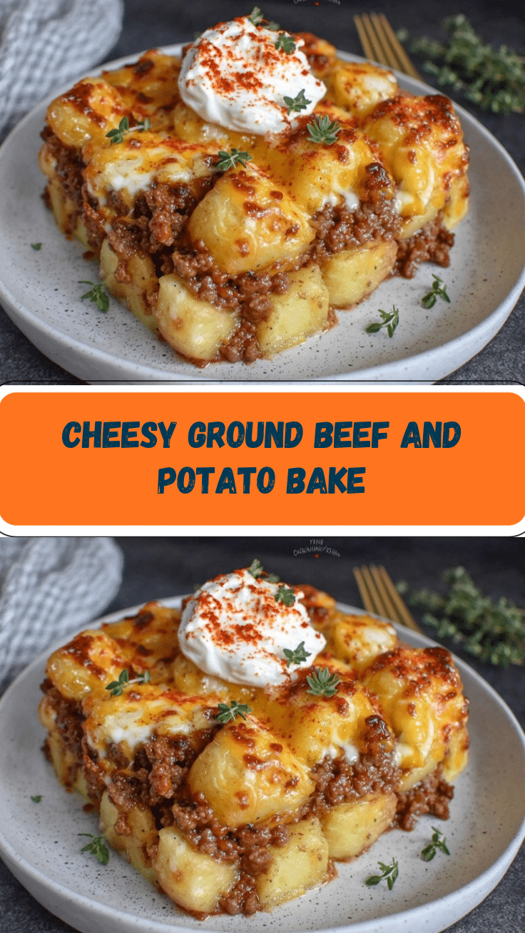creamy ground beef and potatoes casserole recipe
