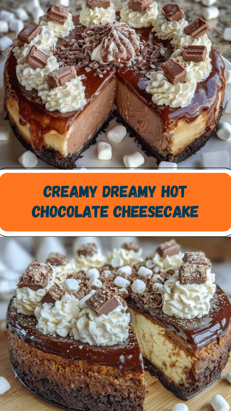 creamy hot chocolate cheesecake recipe