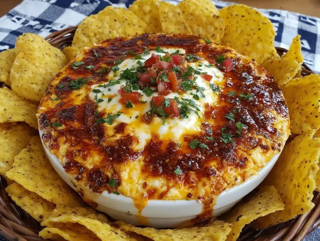creamy hot salsa dip preparation steps
