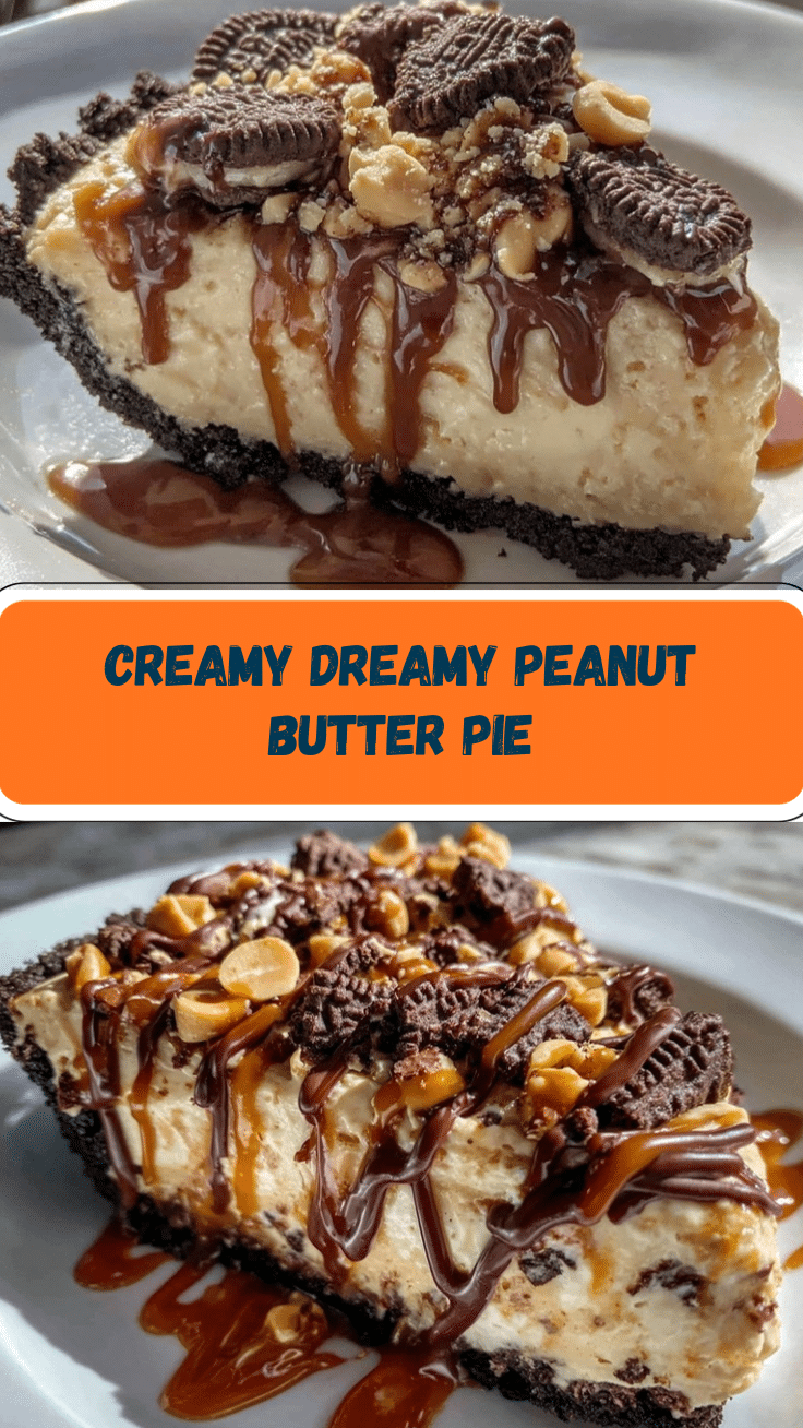 creamy peanut butter pie recipe