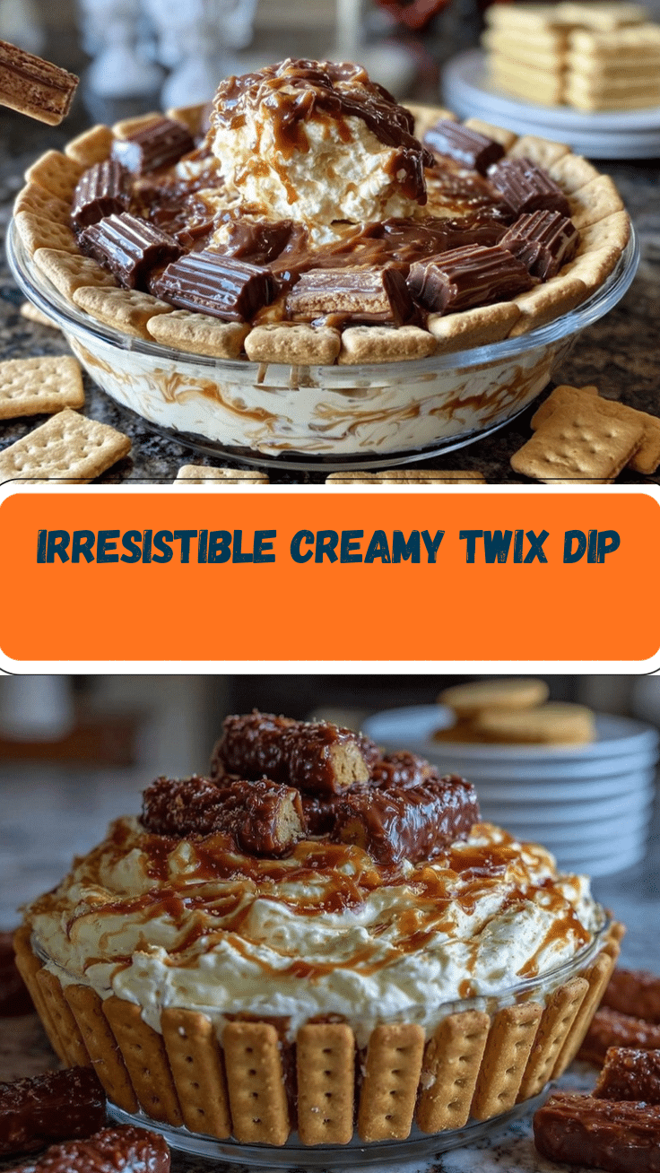 creamy Twix dip recipe