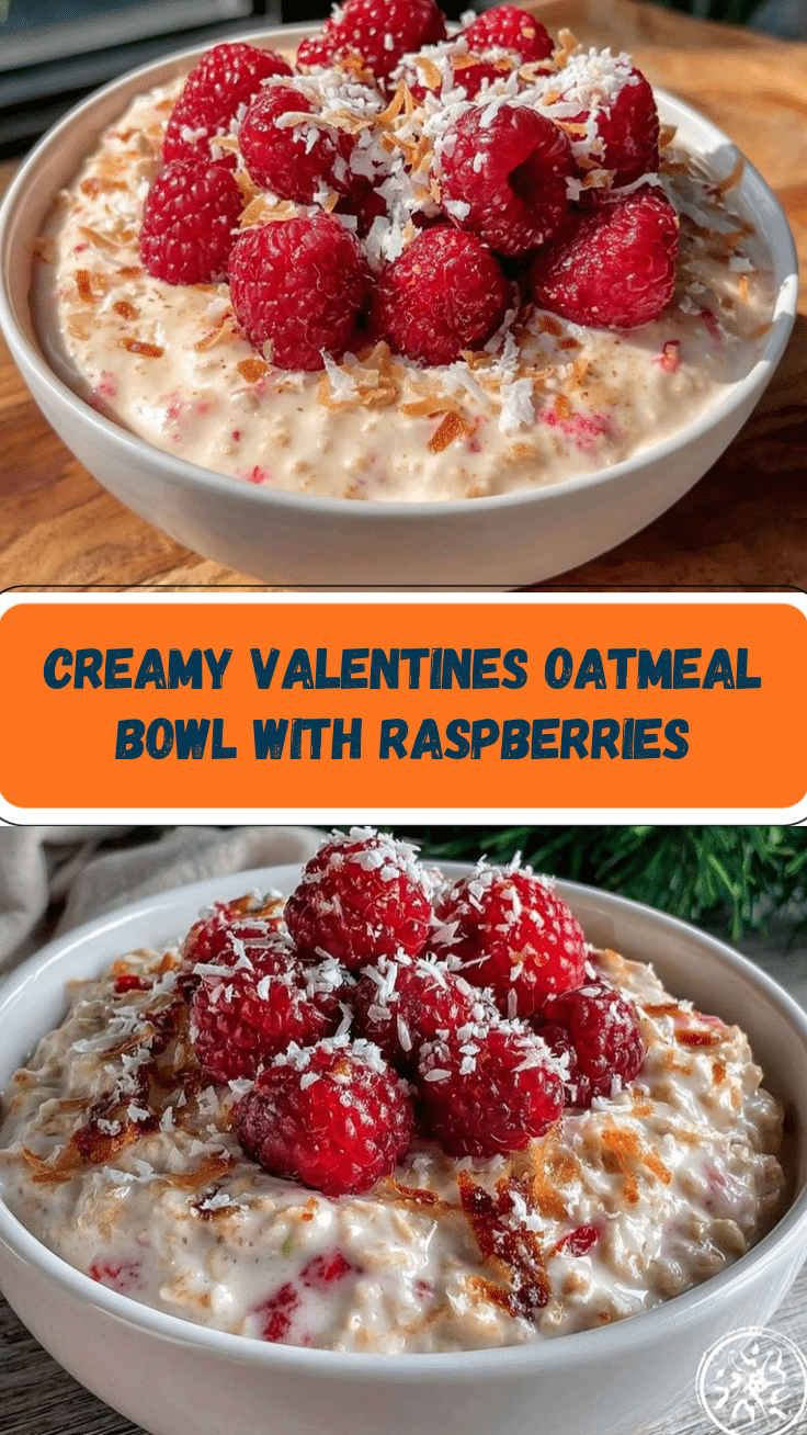 creamy valentines oatmeal bowl recipe