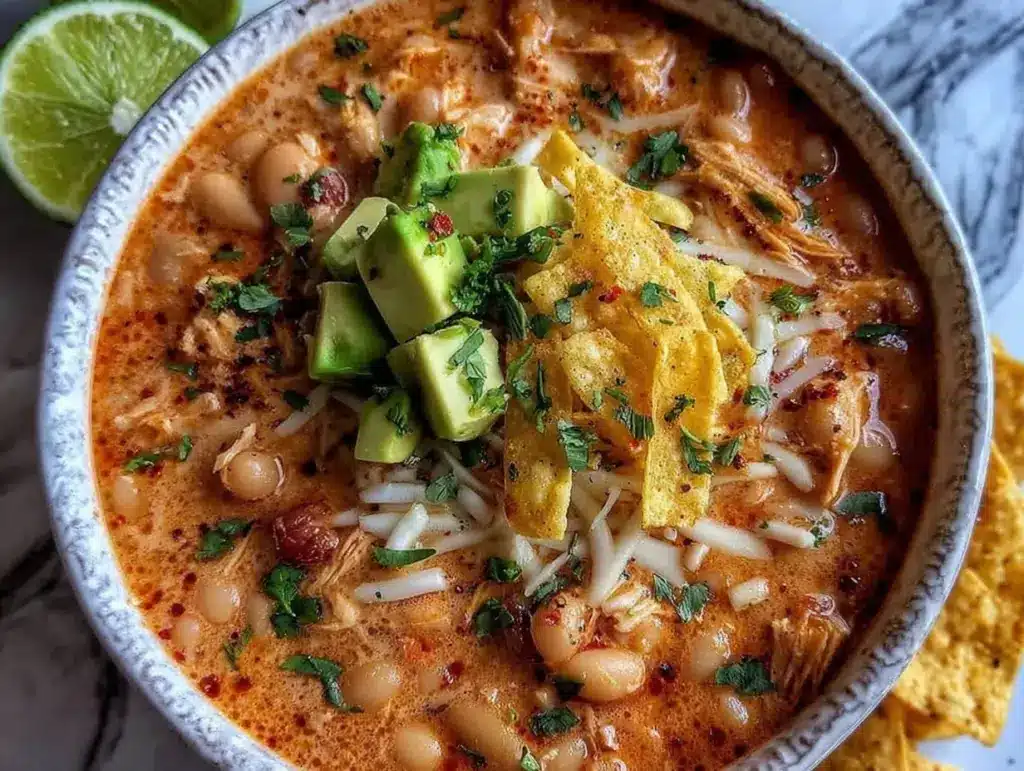 Creamy White Chicken Chili Instant Pot - featured image