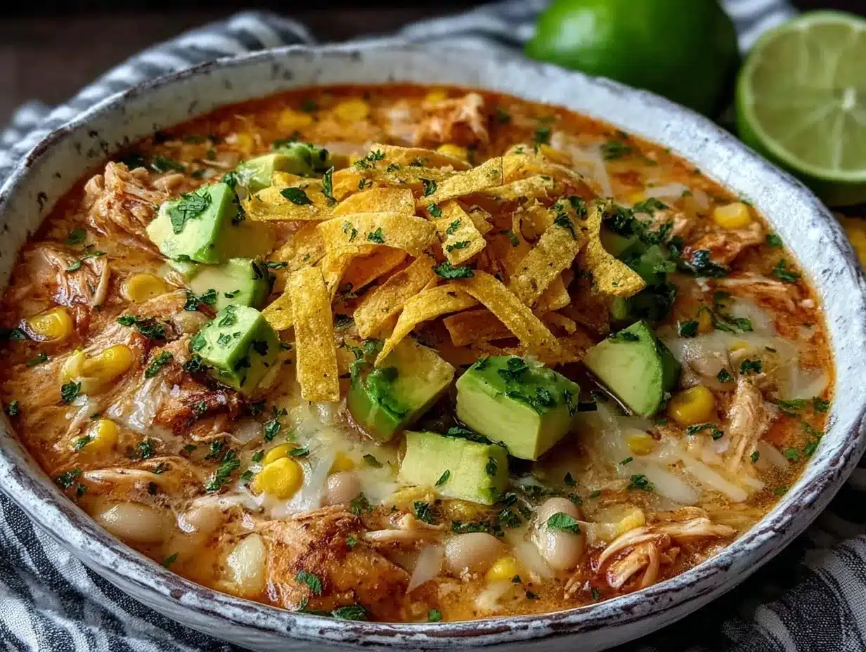 Creamy White Chicken Chili Instant Pot preparation steps