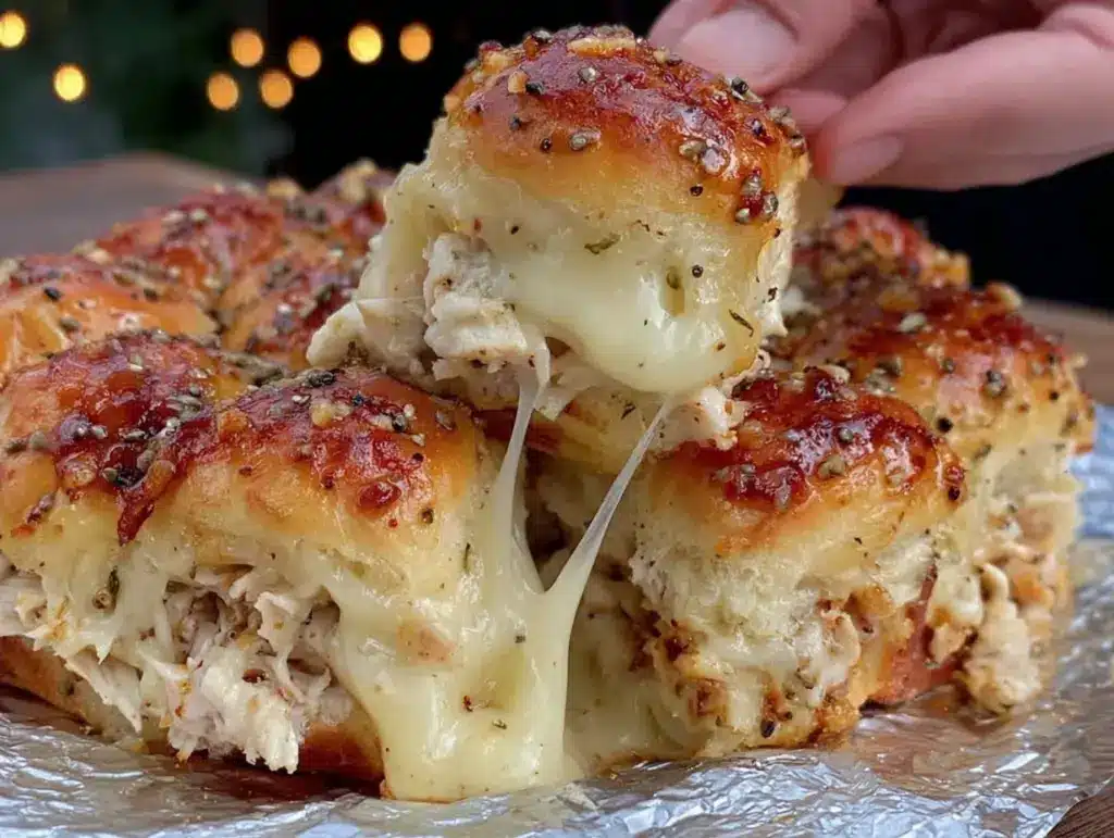 crispy baked turkey sliders - featured image