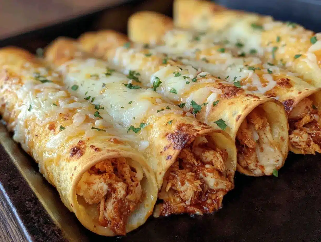 crispy chicken taquitos preparation steps
