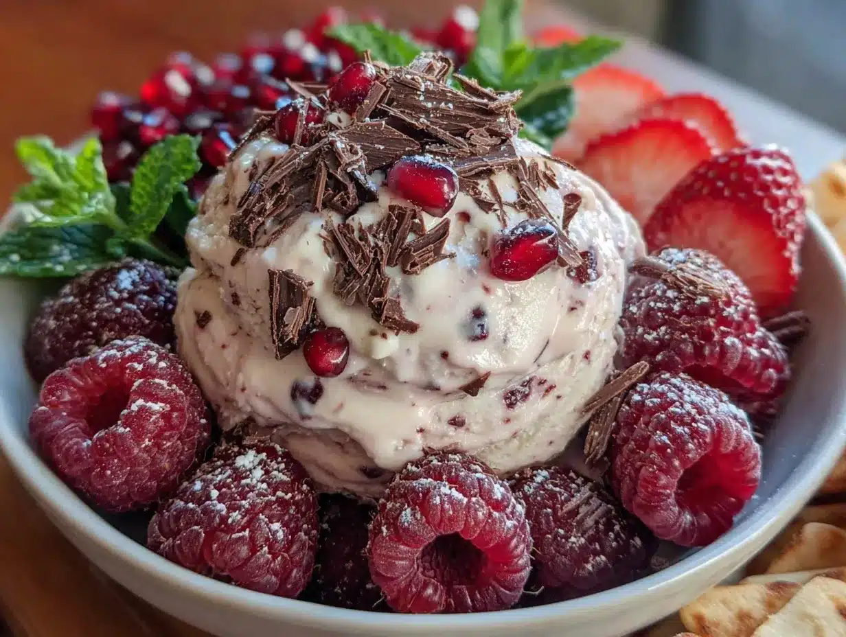 Decadent Valentine Nice Cream Charcuterie Bowl preparation steps