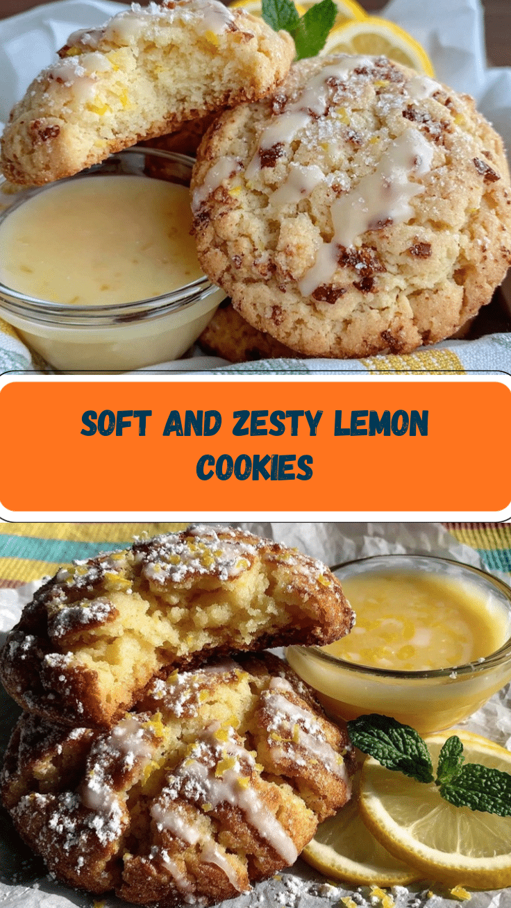 fluffy lemon cookies recipe